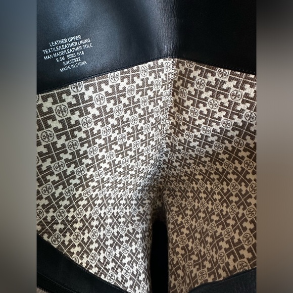 Tory Burch Black Leather Riding Boot - Picture 10 of 15